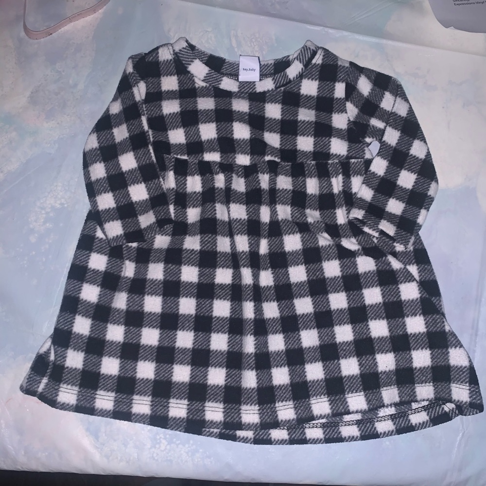 🍄3 for $10🍄 Fleece Plaid Dress